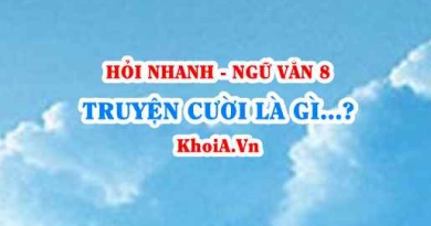 Truyện cười là gì? Cốt truyện, bối cảnh, nhân vật, ngôn ngữ của truyện cười ra sao? Ngữ Văn lớp 8